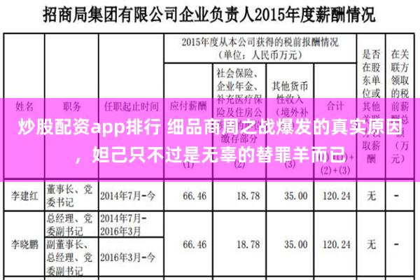 炒股配资app排行 细品商周之战爆发的真实原因，妲己只不过是无辜的替罪羊而已