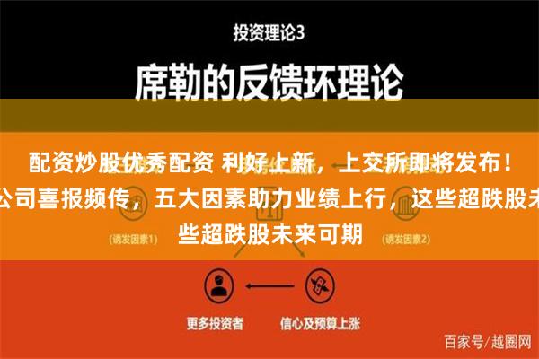 配资炒股优秀配资 利好上新，上交所即将发布！半导体公司喜报频传，五大因素助力业绩上行，这些超跌股未来可期