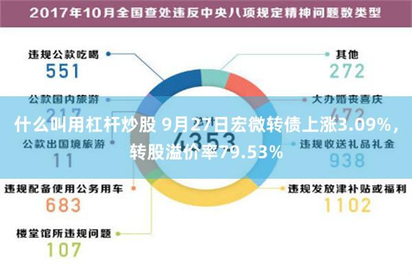 什么叫用杠杆炒股 9月27日宏微转债上涨3.09%，转股溢价率79.53%