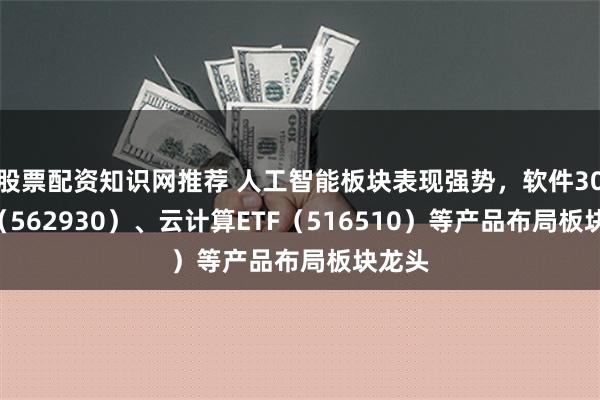 股票配资知识网推荐 人工智能板块表现强势，软件30ETF（562930）、云计算ETF（516510）等产品布局板块龙头